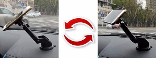 2 az 1-ben Állítható mágneses telefontartó állvány