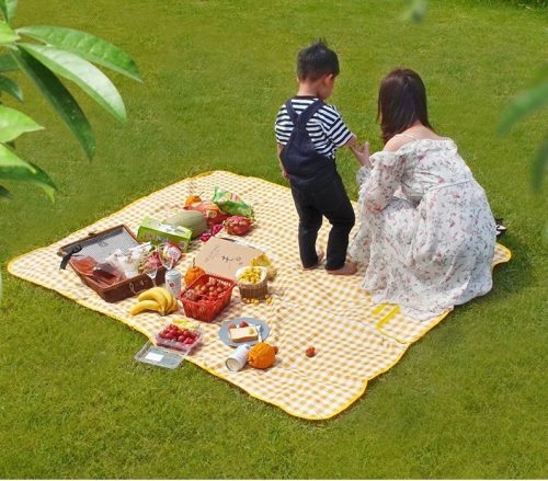 Összehajtható piknik takaró, strandszőnyeg