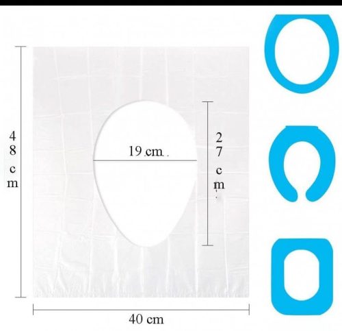 WC ülőke takarófólia (50 db)