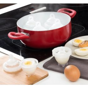 Tojásfőző szilikon forma -6 darabos