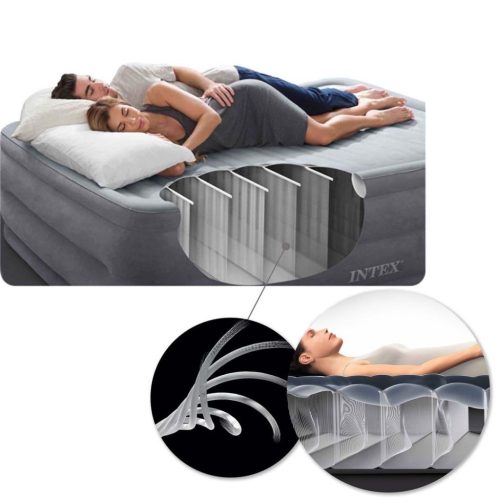 INTEX Velour Air Mattress felfújható matrac 203x152 cm 64103
