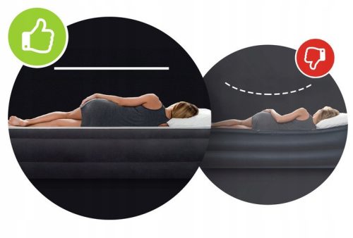 INTEX Velour Air Mattress felfújható matrac 203x152 cm 64103