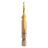 NEO TOOLS Gépi menetfúró, 2az1ben előfúró éllel, HSS-Titán, M3X0,5mm, hatszög szárral 08-949