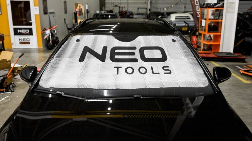 NEO TOOLS Szélvédő takaró, napellenző, dupla szigetelt, belső 10-471