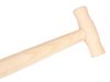 VERTO Ásónyél, bükkfa, T fogantyús, 38mm/90cm 15G061