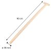 VERTO Ásónyél, bükkfa, T fogantyús, 38mm/90cm 15G061