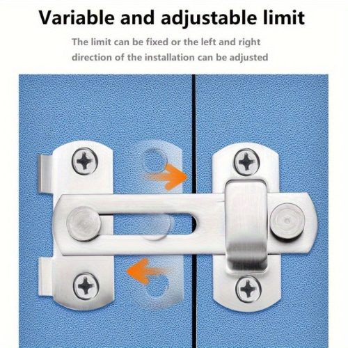 Sokoldalú 180 fokos rozsdamentes acél zár