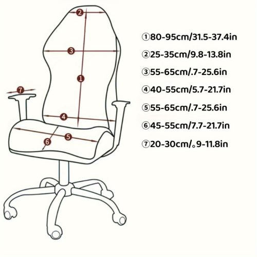 Klasszikus Stretch Polár gémer szék huzat