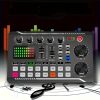 LED hangkeverő pult – multi-effekt audio vezérlés hangerővel, basszussal, track módokkal