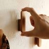 2db/4db Rustikus Fából Készült Fali Akasztók  4 Db