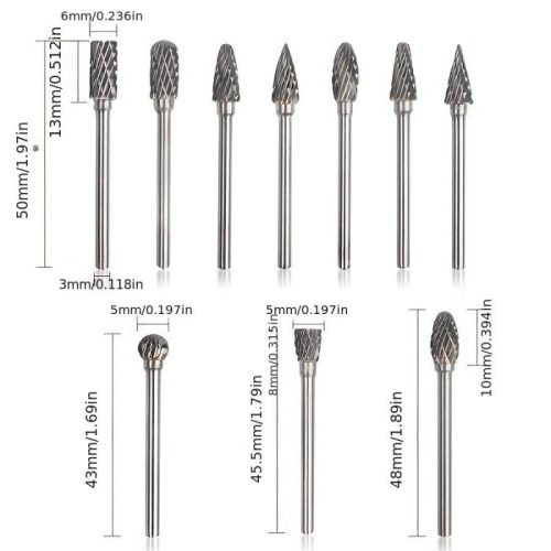 Profilmaró, Sorjamaró Készlet 10db