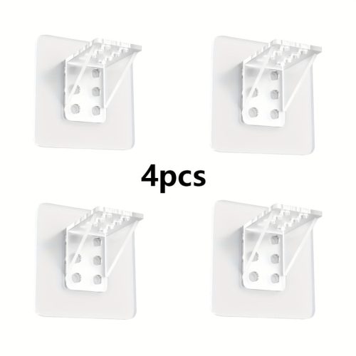 4db Lyukasztómentes Polctartó Alátét