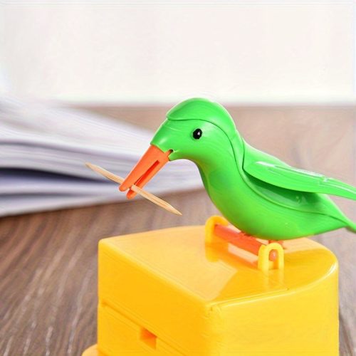 Aranyos madár alakú fogpiszkáló adagoló