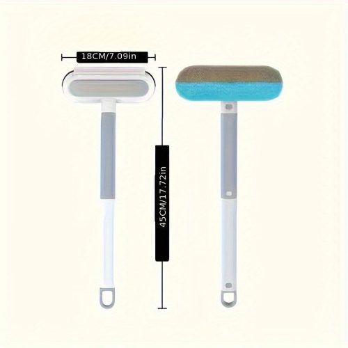 MagicFlex Ablaktisztító Kefe - Könnyű, Levehető és Kihúzható Nyéllel