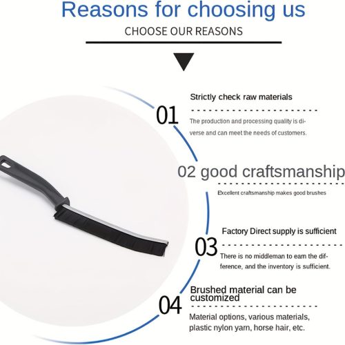 2db, réstisztító kefe hosszú nyéllel, Kemény sörtéjű kefe