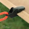 20 db sátor rögzítő klipsz, szélálló kialakítással táborozáshoz