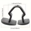 10 db autó motorháztető szigetelés rögzítő csipesz szegecs VW, SEAT, Skoda modellekhez, PVC Fekete, 10 db