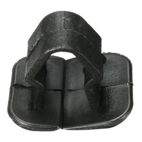 10 db autó motorháztető szigetelés rögzítő csipesz szegecs VW, SEAT, Skoda modellekhez, PVC Fekete, 10 db