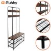 Ruhhy álló polcos ruhaállvány akasztóval 182cm 27036